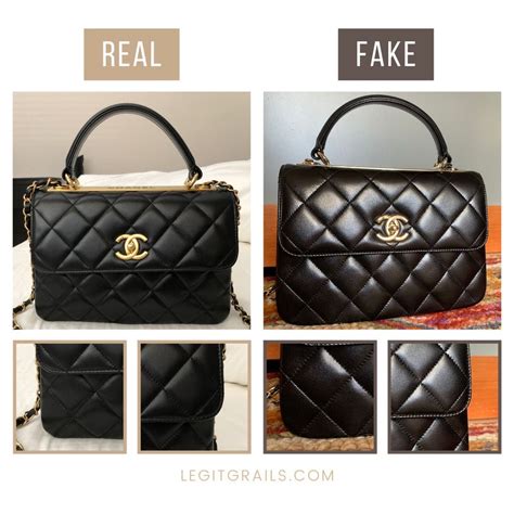 chanel trendy cc real vs fake|real authentic chanel handbags.